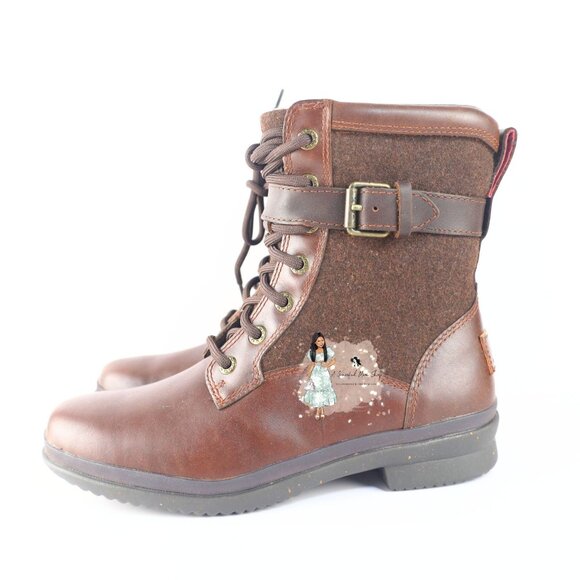 Ugg Women's Snow/Waterproof Boots Kesey in Chestnut Brown, Size 5.5- 0055 - Picture 3 of 12